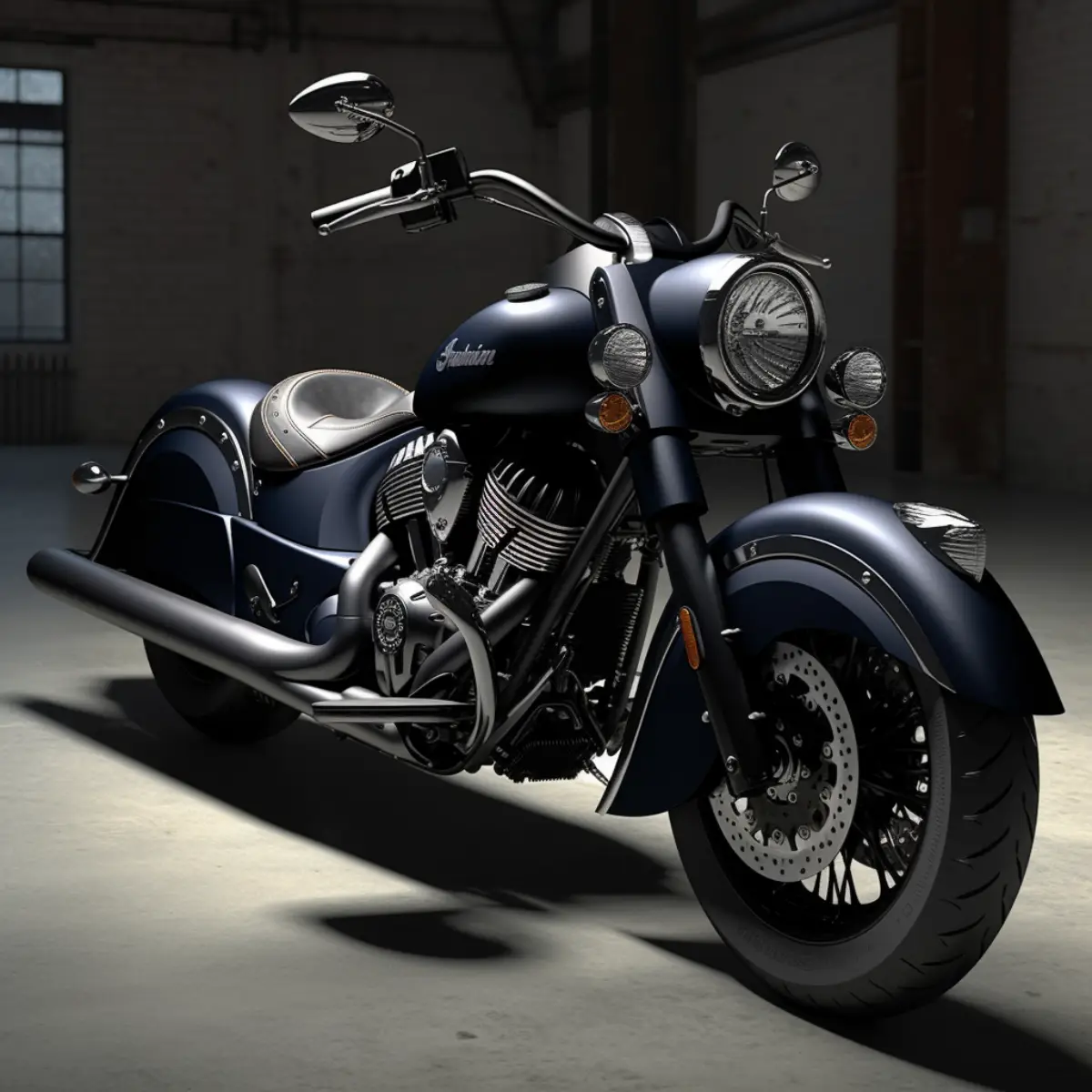 2024 Indian Sport Chief | Illustration by Motorcycle Overview